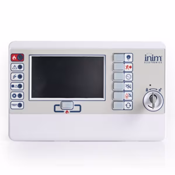 Comprar INIM PREVIDIA-C-REPW Panel repetidor con display táctil gráfico de 4,3" con módulo IP