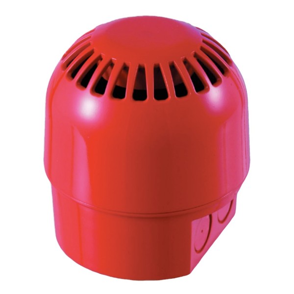 Acheter KIDDE COMMERCIAL AS2364 Sirène analogique extérieure alimentée par boucle série 2000. Couleur rouge