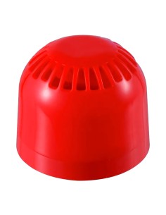 Acheter KIDDE COMMERCIAL AS2363 Sirène analogique intérieure alimentée par boucle série 2000. Couleur rouge