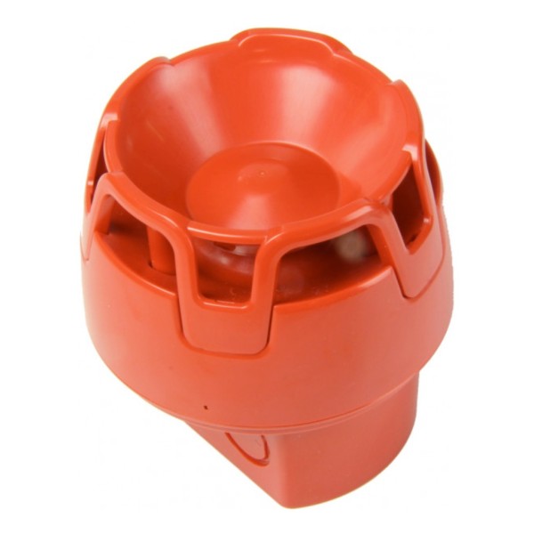 Comprar NOTIFIER CWSO-RR-W1 Sirena con base alta. 107 dB. Color rojo. IP65