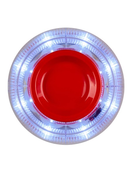 Kaufen Sie TELETEK SENSOIRIS-WSST Sirene mit Blitz. Farbe Rot. Erfordert eine Standardbasis, nicht enthalten. Zertifiziert nach 