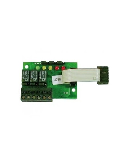 Acquistare NOTIFIER STS3REL Scheda a 3 relè per rivelatori SMART3 GC e SMART3NC. Relè a 12 o 24 Vdc