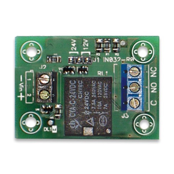 Acquistare INIM REL1INT Schede di interconnessione a 1 relè. Converte un’uscita supervisionata o a collettore aperto in contatto