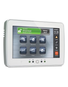 Acheter DSC PTK5507 Clavier avec écran tactile 7" 800x480. Voyants LED. Emplacement pour carte