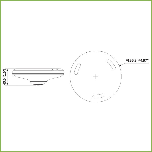 Acquistare DAHUA HAC-EW2501 Fisheye HDCVI 5M DN WDR Starlight IR10m 1.4mm MIC
