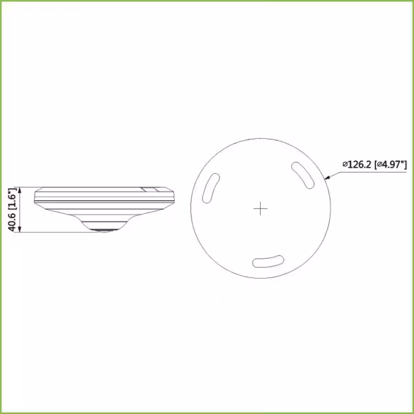Kaufen DAHUA HAC-EW2501 Fisheye HDCVI 5M DN WDR Starlight IR10m 1.4mm MIC