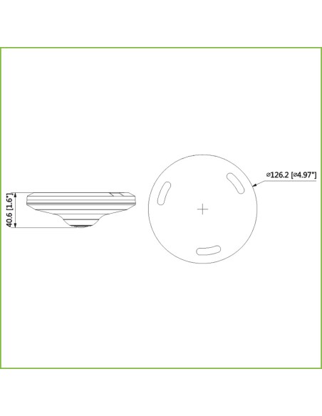 Acquistare DAHUA HAC-EW2501 Fisheye HDCVI 5M DN WDR Starlight IR10m 1.4mm MIC