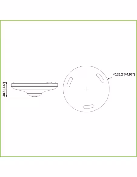 Kaufen DAHUA HAC-EW2501 Fisheye HDCVI 5M DN WDR Starlight IR10m 1.4mm MIC