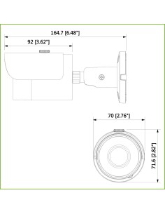 Kaufen DAHUA HAC-HFW1200S Röhrenkamera HDCVI 2M 1080P DN ICR IR30m 0Lux 3.6mm IP67 2