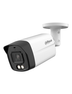 Acheter DAHUA HAC-HFW1200TLM-IL-A-0360B-S6 Caméra tube HDCVI 4-en-1 2 Mpx 1080P Éclairage double LED 40 m / IR 40 m 3.6mm IP67 M