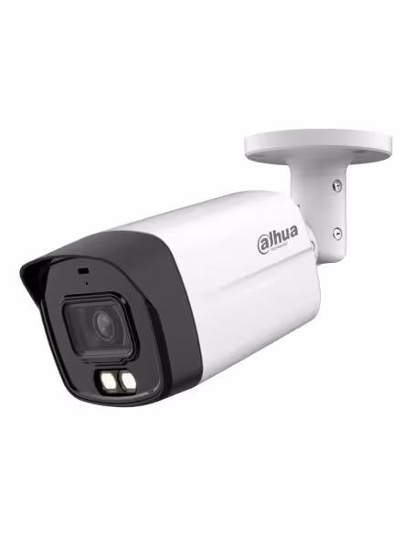 Kaufen DAHUA HAC-HFW1200TLM-IL-A-0360B-S6 Röhrenkamera HDCVI 4-in-1 2MP 1080P Dual-LED-Beleuchtung 40 m/IR 40 m 3.6mm IP67 MIC