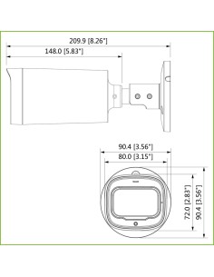 Kaufen DAHUA HAC-HFW1500R-Z-IRE6 Röhrenkamera HDCVI 5MP Tag/Nacht dWDR IR 60 m 2.7-12mm VFM IP67 2