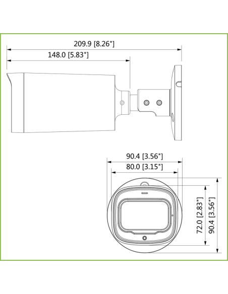 Kaufen DAHUA HAC-HFW1500R-Z-IRE6 Röhrenkamera HDCVI 5MP Tag/Nacht dWDR IR 60 m 2.7-12mm VFM IP67
