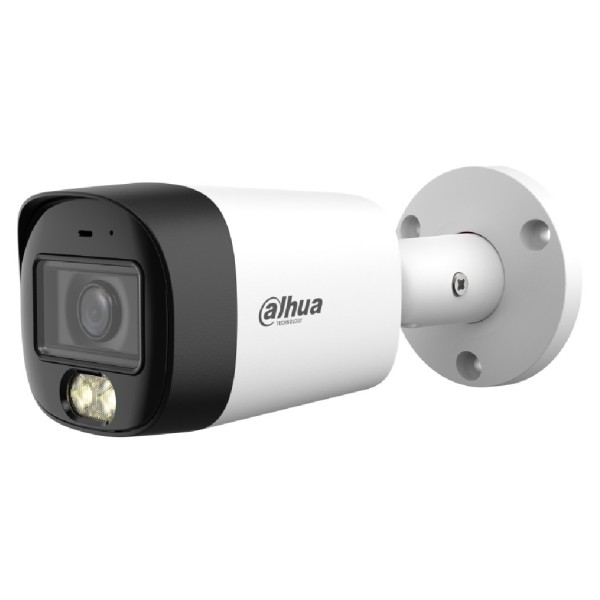 Acheter DAHUA HAC-HFW1500RM-IL-A-0280B-S3 Tubulaire HDCVI 4EN1 5M Éclairage double LED 30 m / IR 30 m 2.8mm IP67 MIC