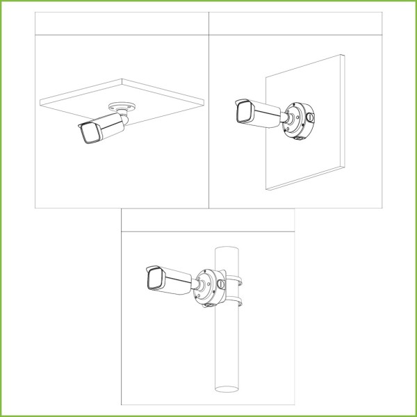 Acheter DAHUA HAC-HFW2501TU-Z-A Caméra tubulaire HDCVI 4EN1 5M DN WDR Starlight IR 80 m 2.7-13.5mm VFM IP67 AUDIO MIC