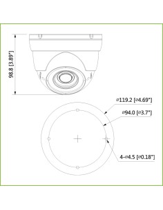 Kaufen DAHUA HAC-HDW1100R-VF Mini-Dome HDCVI 1M 720P DN ICR IR30m 0Lux 2.7-12mm VF IP67 2