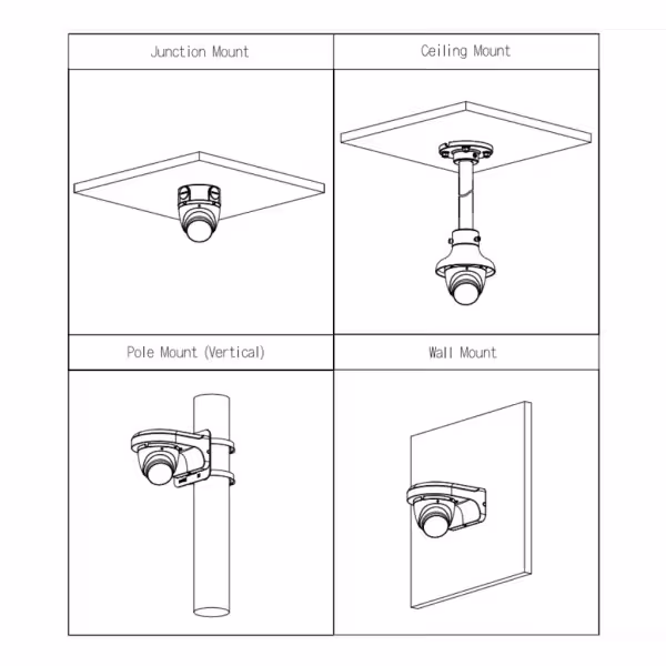 Acheter DAHUA HAC-HDW1200TLM-IL-A-0280B-S6 MiniDôme HDCVI 4EN1 2M 1080P Éclairage double LED 20 m / IR 20 m 2.8mm IP67 MIC