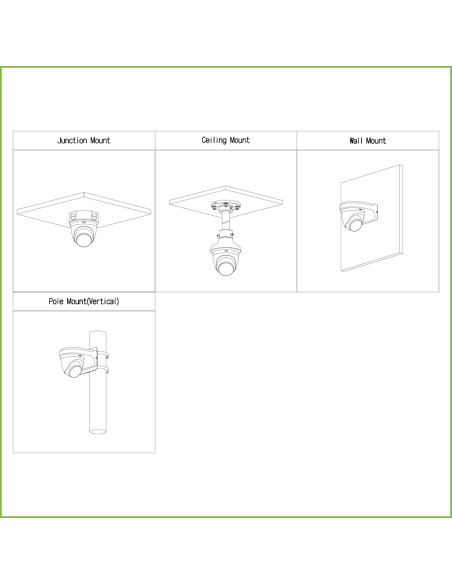 Kaufen DAHUA HAC-HDW1231TQ-A-0280B Mini-Dome HDCVI 4-in-1 2 MP 1080P WDR Starlight IR 40 m 2.8mm IP67 Mikrofon Schnell zu instal