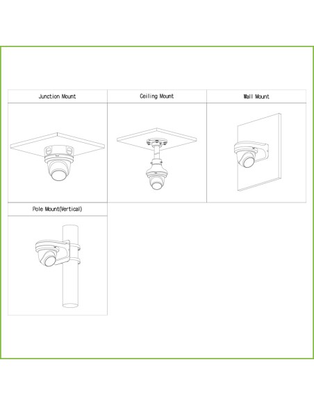 Acquistare DAHUA HAC-HDW1231TMQ-A-0280B MiniDome HDCVI 4 in 1 2M 1080P WDR Starlight IR 60 m 2.8mm IP67 MIC installazione rapida