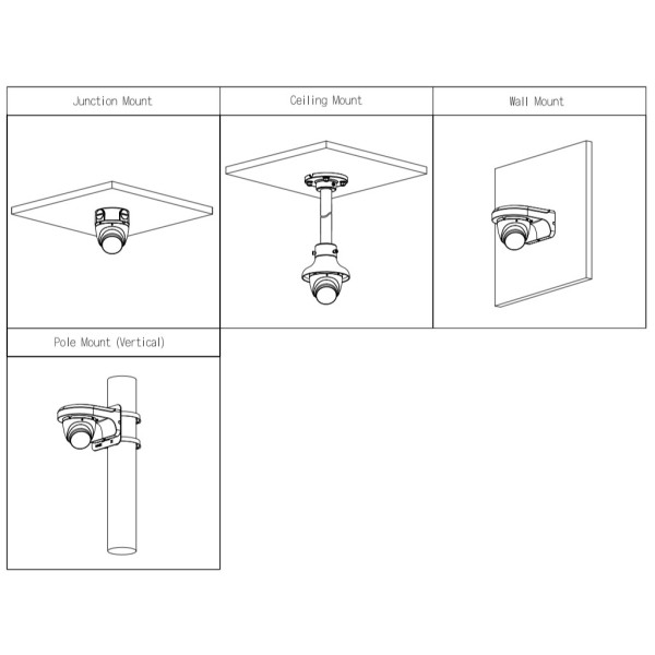 Acheter DAHUA HAC-HDW1500TLM-IL-A-0280B-S3 Mini-dôme HDCVI 4 en 1 5 M Éclairage double LED 30 m / IR 30 m 2.8mm IP67 MIC