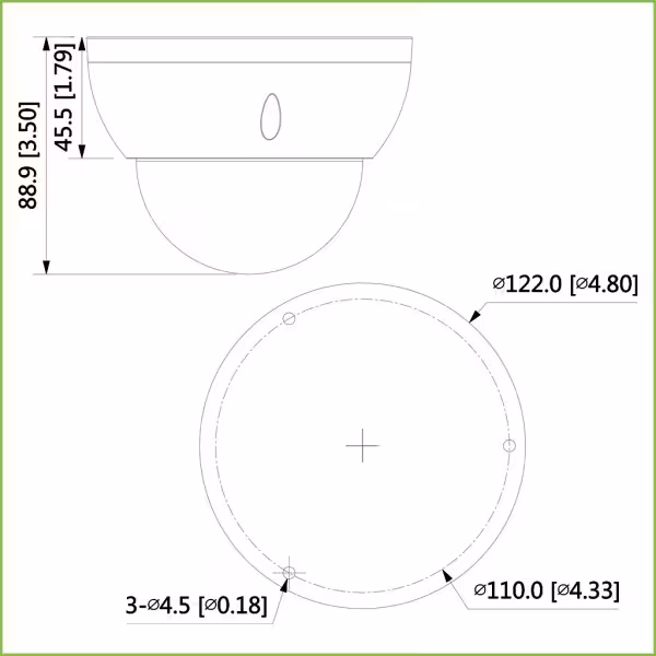Acheter DAHUA HAC-HDBW1500R-Z Dôme HDCVI 5M Jour/Nuit ICR DWDR IR 30 m 0 Lux 2.7-12mm VFM IP67 IK10