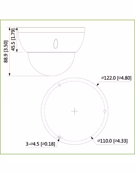 Acheter DAHUA HAC-HDBW1500R-Z Dôme HDCVI 5M Jour/Nuit ICR DWDR IR 30 m 0 Lux 2.7-12mm VFM IP67 IK10