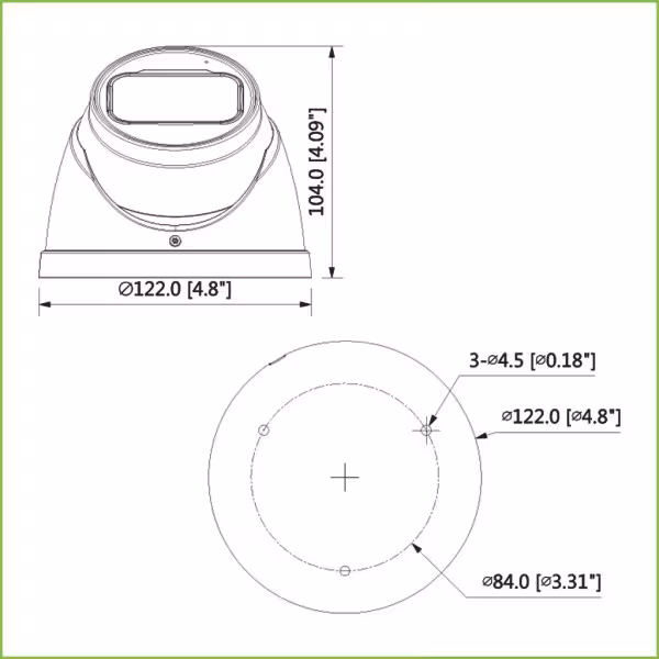 Comprar DAHUA HAC-HDW1500T-Z MiniDomo HDCVI 5M DN ICR DWDR IR60m 0Lux 2.7-12mm VFM IP67