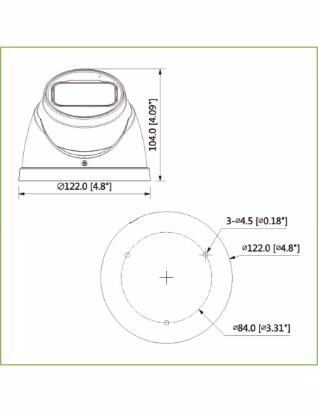 Kaufen DAHUA HAC-HDW1500T-Z Mini-Dome HDCVI 5M DN ICR DWDR IR60m 0Lux 2.7-12mm VFM IP67