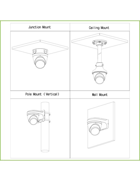 Comprar DAHUA HAC-HDW1509T-Z-A-LED MiniDomo HDCVI 4EN1 5M FULL COLOR WDR Starlight LED40m 2.7-13.5mm VFM IP67 AUDIO MIC