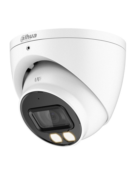 Comprare DAHUA HAC-HDW1509T-IL-A-0280B MiniDomo HDCVI 4EN1 5M FULL COLOR WDR Illuminazione doppia LED40m/IR40m 2.8mm IP67 MIC