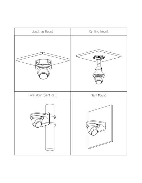 Acheter DAHUA HAC-HDW2501TMQ-A-0280B-S2 Mini-dôme HDCVI 4EN1 5M WDR Starlight IR 60 m 2.8mm IP67 MIC Installation rapide