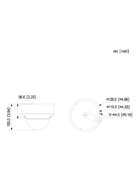 Comprar DAHUA HAC-HDBW1801RA-Z-A Domo HDCVI 4EN1 4K DN ICR WDR IR60m 2.7-13.5VFM IP67 IK10 MIC