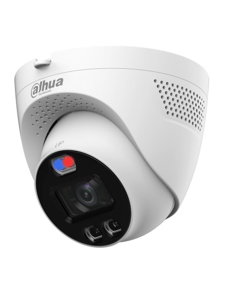 Comprar DAHUA HAC-ME1809TQ-A-PV-0280B-S2 Domo HDCVI TiOC 2.0 4EN1 4K WDR IR40m 2.8mm IP67 Disuasión activa Quick-to-install