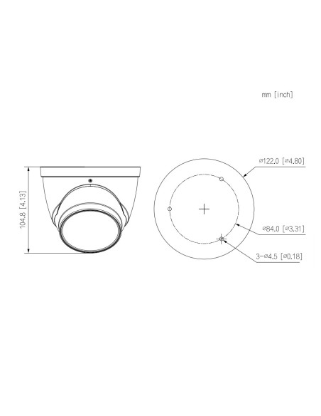 Comprar DAHUA HAC-HDW2802T-Z-A-S2 MiniDomo HDCVI 4K DN WDR Starlight IR60m 2.7-13.5VFM IP67 MIC