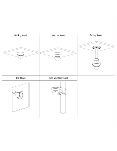 Comprar DAHUA HAC-HDBW2802EA-A-0360B-S2 Domo HDCVI 4EN1 4K WDR Starlight IR40m 3.6mm IP67 IK10 AUDIO MIC
