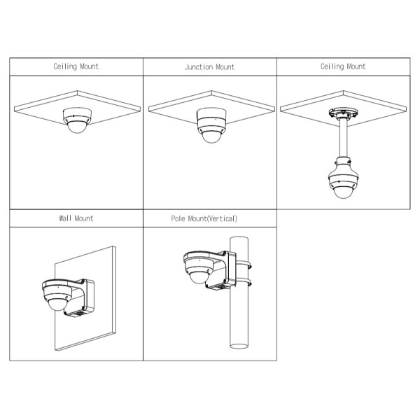 Kaufen DAHUA HAC-HDBW2802RA-Z-A-S2 Dome HDCVI 4K DN WDR Starlight IR60m 2.7-13.5VFM IP67 IK10 MIC