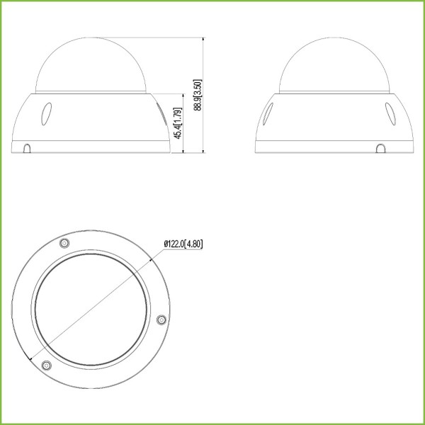 Acheter DAHUA SD22204-GC-LB Dôme PTZ HDCVI 2M 1080P Jour/Nuit WDR Starlight 4X 3D IP66 IK10