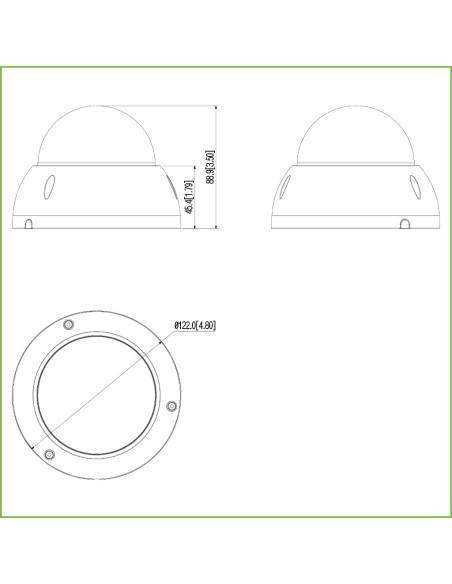 Acheter DAHUA SD22204-GC-LB Dôme PTZ HDCVI 2M 1080P Jour/Nuit WDR Starlight 4X 3D IP66 IK10