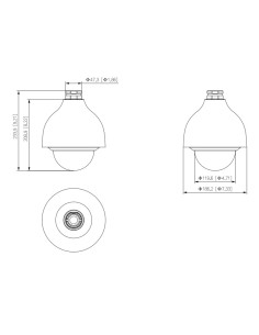 Acheter DAHUA SD40216DB-HC Dôme PTZ HDCVI 2M 1080P Jour/Nuit WDR Starlight 16X 3D IP66 IK10 AUDIO E/S 2