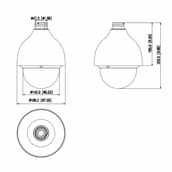 Comprar DAHUA SD50225DB-HC Domo PTZ HDCVI 2M 1080P DN WDR Starlight 25X 3D IP67 IK10 AUDIO E/S