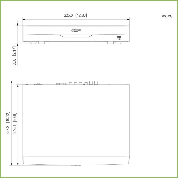 Comprar DAHUA XVR5104HE-4KL-I3 DVR 5EN1 H265 4ch 4K@6ips +4IP 8MP 1HDMI 1HDD E/S AI