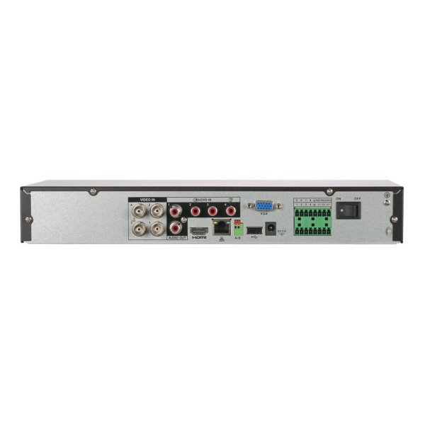 Comprare DAHUA S-XVR5104HE-4KL-I3(1T) DVR 5EN1 H265 4ch 4K@6ips +4IP 8MP 1HDMI 1HDD I/O AI con SSD-V800S1TB