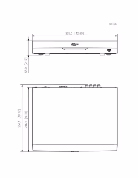 Comprar DAHUA XVR5108H-I3-V3 DVR 5EN1 H265 8ch 5M@6ips +4IP 6MP 1HDMI 1HDD AI