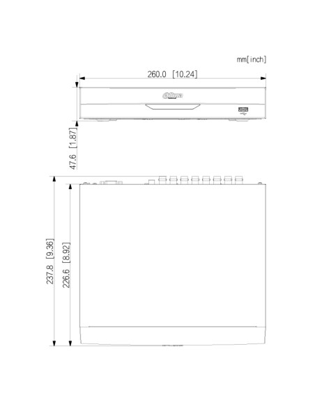 Comprar DAHUA XVR5116HS-I3/T DVR 5EN1 H265 16ch 5M-N@25ips +8IP 6MP 1HDMI 1HDD AI