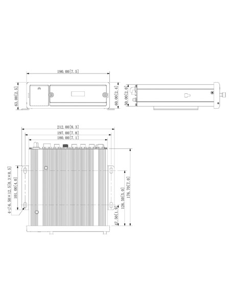 Comprar DAHUA MXVR4104-GFWI DVR 5EN1 Embarcado 4ch 1080P H265 1VGA 1 conector AVIACION 1HDD/SSD 1SD GPS 4G WiFi DC6-36V AI
