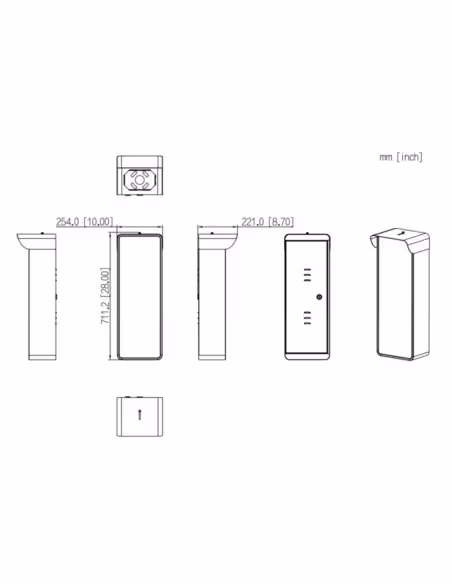 Comprar DAHUA ITC416-PL8I-IZ Cámara IP ANPR Acceso H265 4MP IR20m/10m(ANPR) 2.7-12VFM IP54 E/S AUDIO