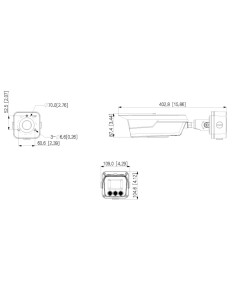 Comprar DAHUA ITC431-RW4F Tubular IP ANPR H265 4MP 3IR850nm 8-32VFM IP68 IK10 PoE E/S AI 2