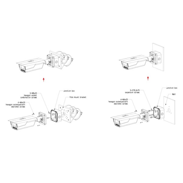 Kaufen DAHUA ITC431-RW4F Röhrenförmige IP-ANPR H.265 4MP 3IR850nm 8-32VFM IP68 IK10 PoE E/A KI