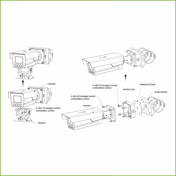 Comprar DAHUA ITC431-RW1F-IRL8 Tubular IP ANPR H265 4MP 4IR830nm 10-50VFM IP67 IK10 PoE AUDIO E/S AI