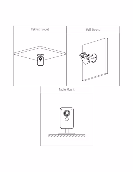 Comprar DAHUA IPC-K1230K-STW C2K-P - Cubo IP H265 2MP DN IR30m 2.8mm SD 12V E/S MIC/Altavoz PoE WiFi